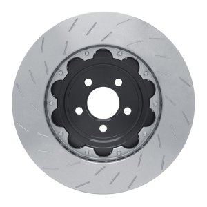 Dodge Challenger Brake Rotor (1) - Front - R1 Concepts - Hi-Carbon Alloy GEOMET Coated Rotor - Slotted - `15-`20